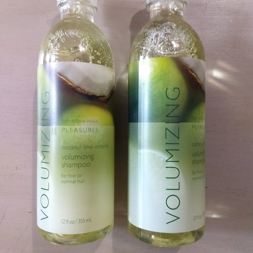 Bath Body Works Coconut Lime Verbena Shampoo Set 2